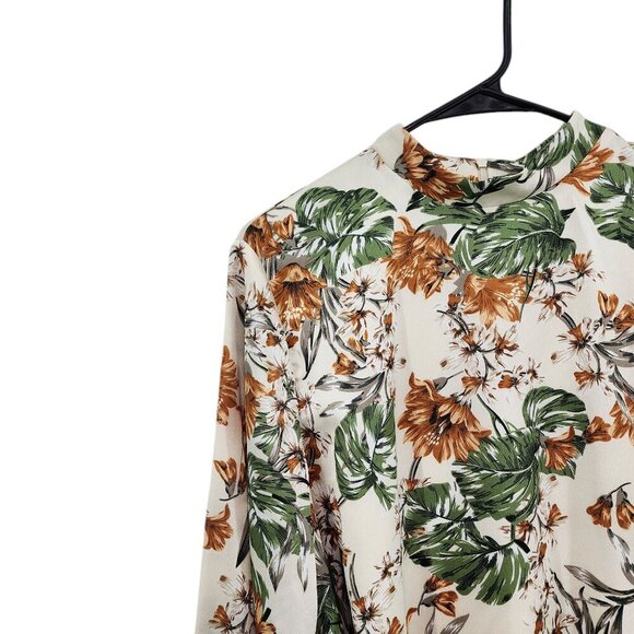 Veiled Collection Women's 100% Polyester Floral Ruffle Dress - XL - Picture 2 of 9